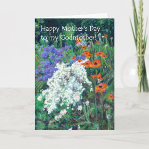 Tarjeta del Día de la Madre para la Madrina - Jard