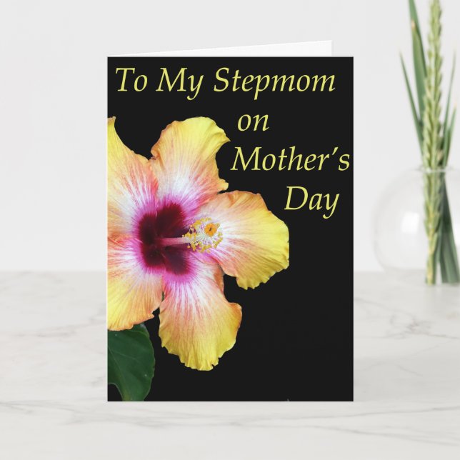 Tarjeta del día de la madre para la mamá de paso (Anverso)