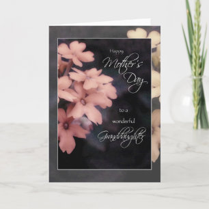 Tarjeta del Día de la Madre para la Nieta, Jardín 