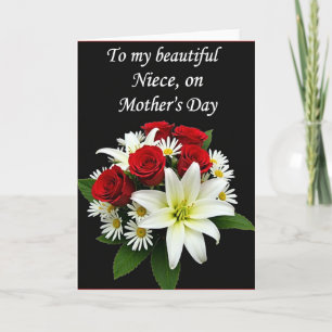 Tarjeta del Día de la Madre para la sobrina Rose