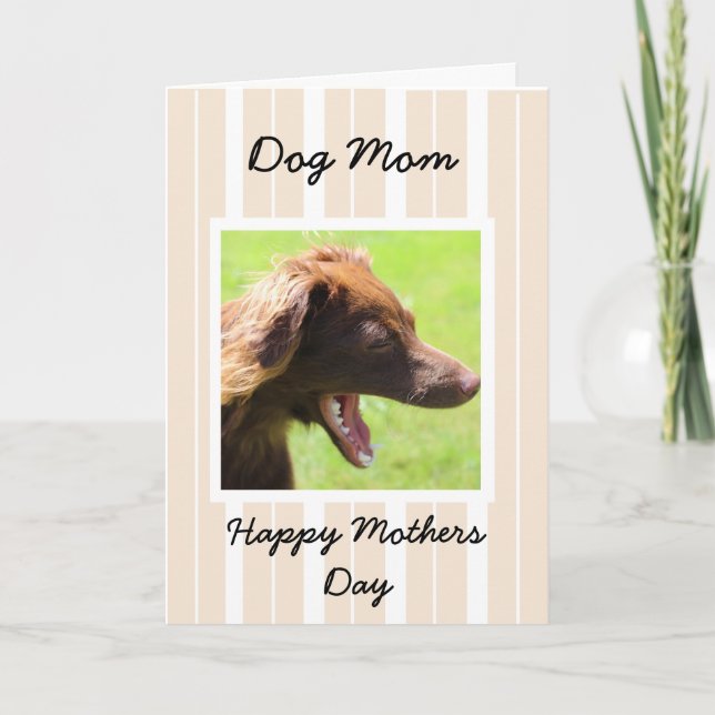 Tarjeta del Día de la Madre para las mamáes del (Anverso)