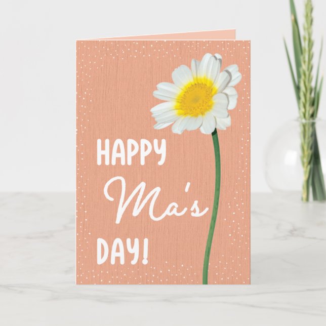 Tarjeta del Día de la Madre para Mamáes (Anverso)