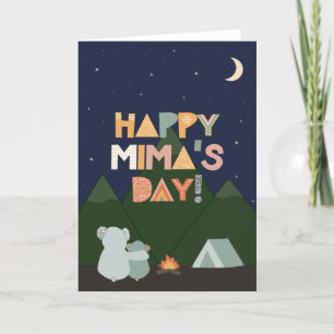 Tarjeta del Día de la Madre para Mima