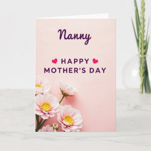 Tarjeta del Día de la Madre para Nana Querida