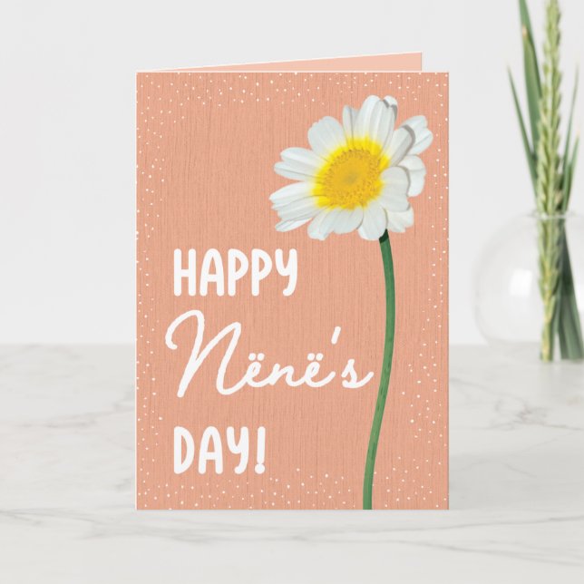 Tarjeta del Día de la Madre para Nënë (Anverso)