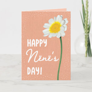 Tarjeta del Día de la Madre para Nënë