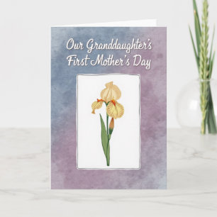 Tarjeta del Día de la Madre para Nieta Floral