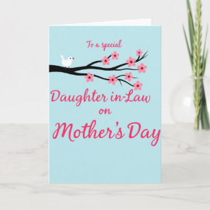 Tarjeta del Día de la Madre para Nuera Querida