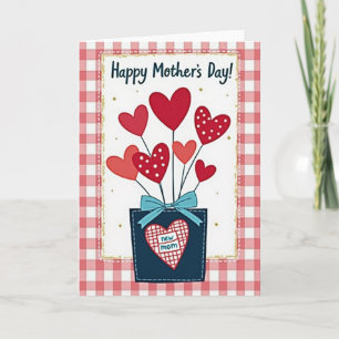 Tarjeta del Día de la Madre para Nueva Mamá