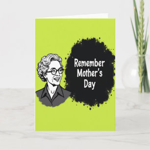 Tarjeta del Día de la Madre para Recordar