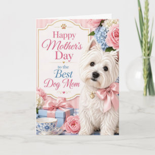 Tarjeta del Día de la Madre para Terrier West High