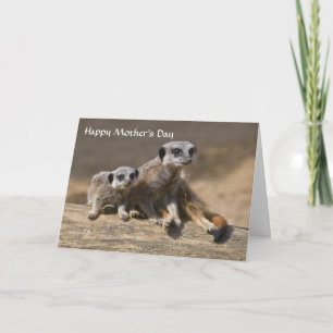 Tarjeta del Día de la Madre para ver con la Madre