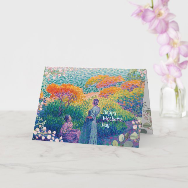TARJETA DEL DÍA DE LA MADRE PERSONALIZABLE (Orquídea)