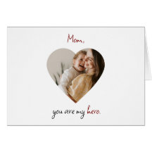 Tarjeta del Día de la Madre personalizado - 'Mamá,