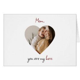Tarjeta del Día de la Madre personalizado - 'Mamá,