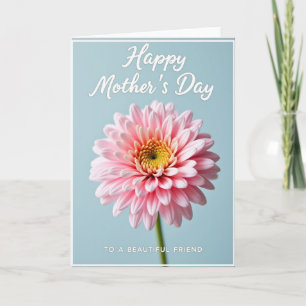 Tarjeta del Día de la Madre Pétalo de Pastel