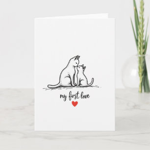 Tarjeta del Día de la Madre Primer Amor