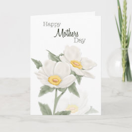 Tarjeta del Día de la Madre Quiet Dogwood
