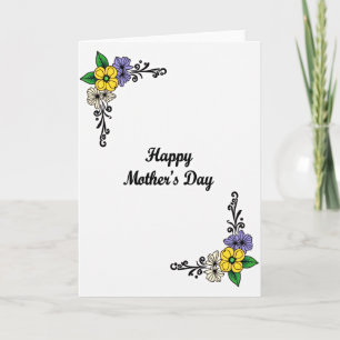 Tarjeta del Día de la Madre Radiante Inestimable