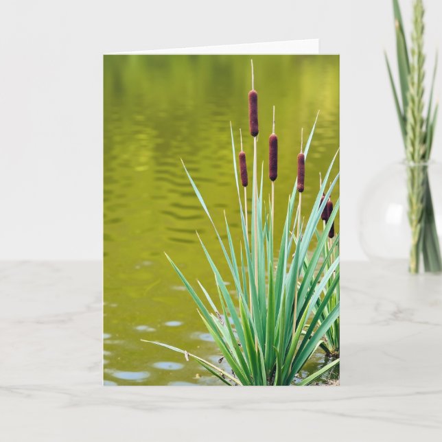 Tarjeta del Día de la Madre Reed Dulce (Anverso)