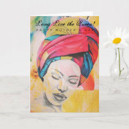 TARJETA DEL DÍA DE LA MADRE - REINA MAGNÍFICA