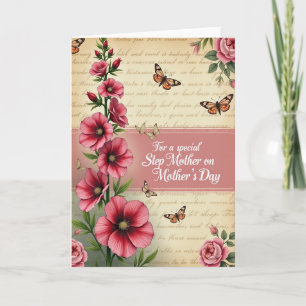 Tarjeta del Día de la Madre Rose Cascade