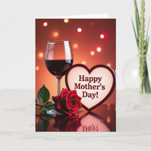 Tarjeta del Día de la Madre Ruby Bloom