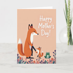Tarjeta del Día de la Madre Russet Pet