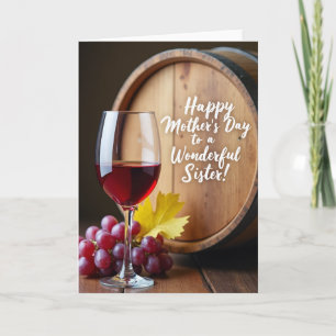Tarjeta del Día de la Madre Rustic Joy