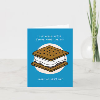 Tarjeta del Día de la Madre S’more Mums