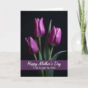 Tarjeta del Día de la Madre Satin Sheen