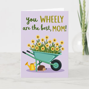 Tarjeta del Día de la Madre Sunny Blooms