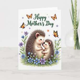 Tarjeta del Día de la Madre Sweet Spiny