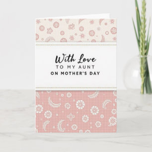 Tarjeta del Día de la Madre Tía Paisley