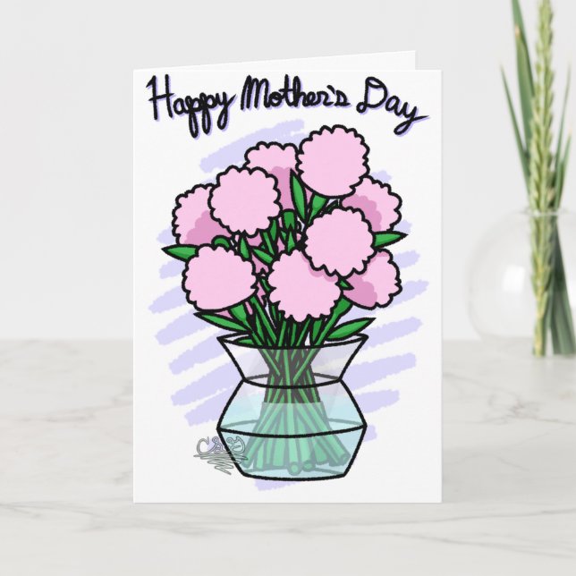 Tarjeta del Día de la Madre (versión 1 de 3) (Anverso)