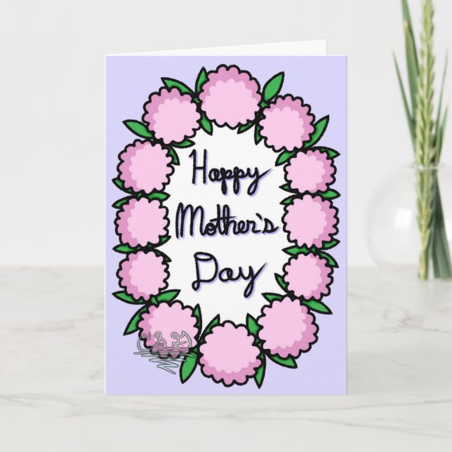 Tarjeta del Día de la Madre (versión 2 de 3) (Anverso)
