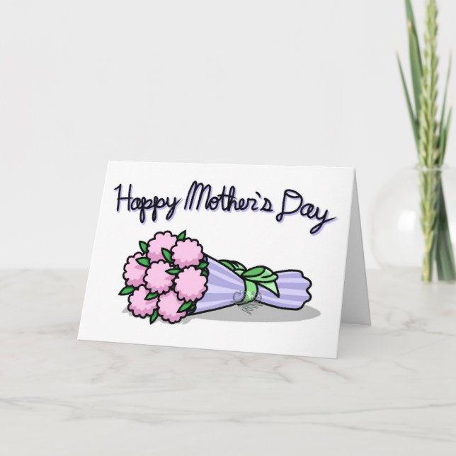 Tarjeta del Día de la Madre (versión 3 de 3) (Anverso)