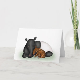 Tarjeta del Día de la Madre y del Niño