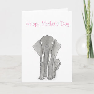 Tarjeta del Día de la Madre y del Niño