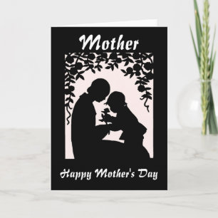 Tarjeta del día de la madre y el hijo - Personaliz