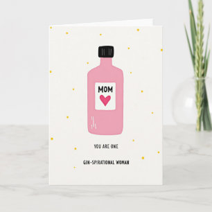Tarjeta del Día de la Mamá Inspiradora