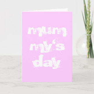 Tarjeta del día de la mamá - tarjeta del día de la