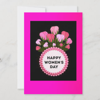 tarjeta del día de la mujer