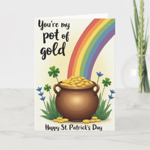 Tarjeta del Día de la Olla de Oro