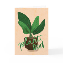 Tarjeta del Día de la Planta Dad