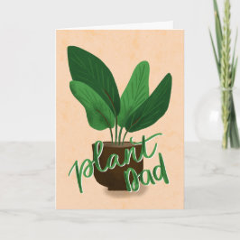Tarjeta del Día de la Planta Dad