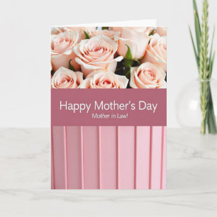 Tarjeta del Día de la Suegra de Rayas