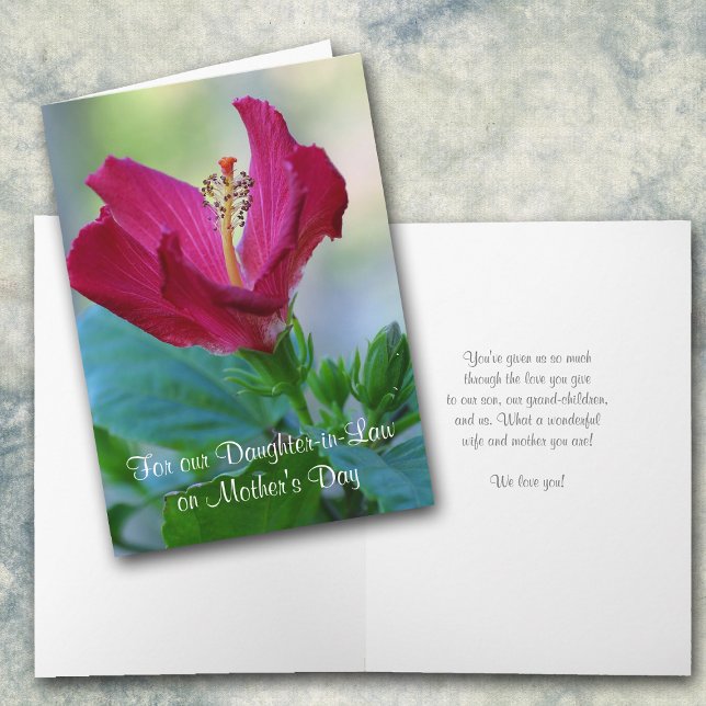 Tarjeta del día de la suegra floral (Subido por el creador)