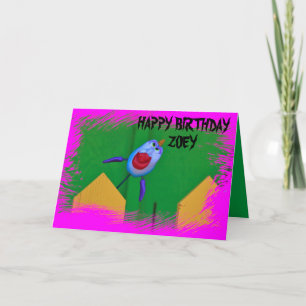 TARJETA DEL DÍA DE LA tarjeta de cumpleaños