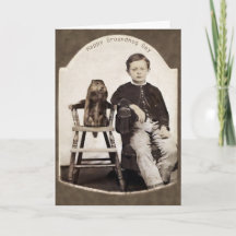 Tarjeta del Día de la Vintage Groundhog